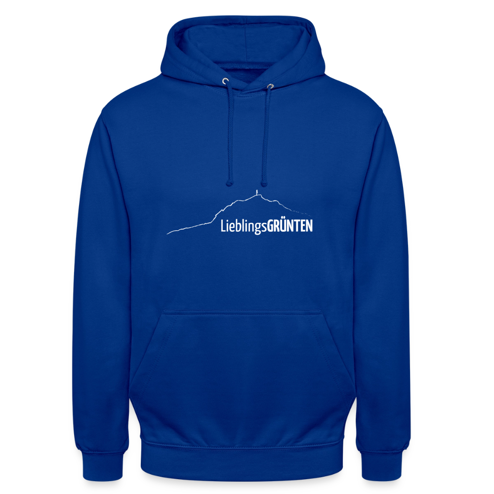 Unisex Hoodie | LieblingsGRÜNTEN - Royalblau
