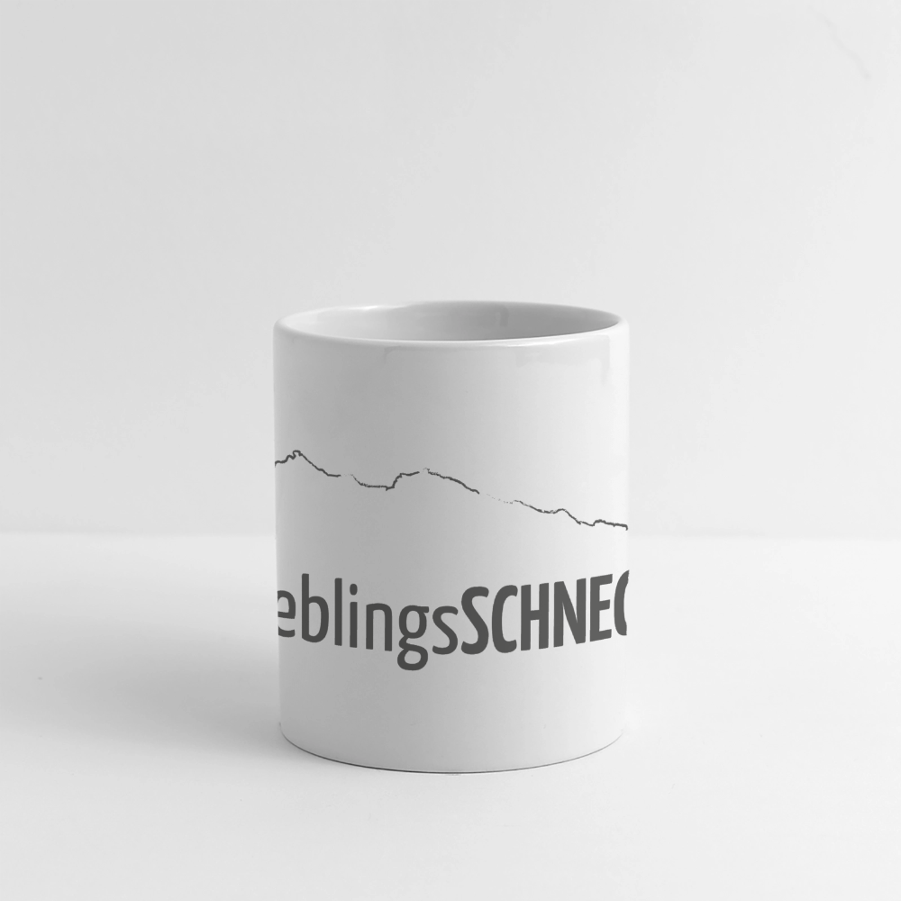 Panoramatasse | LieblingsSCHNECK - Weiß