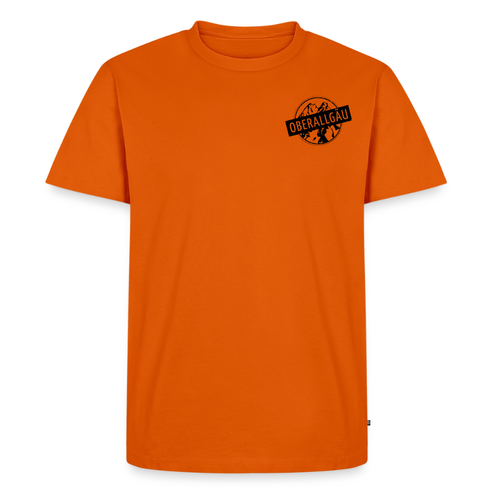 Männer Premium T-Shirt | OBERALLGÄU - Orange 