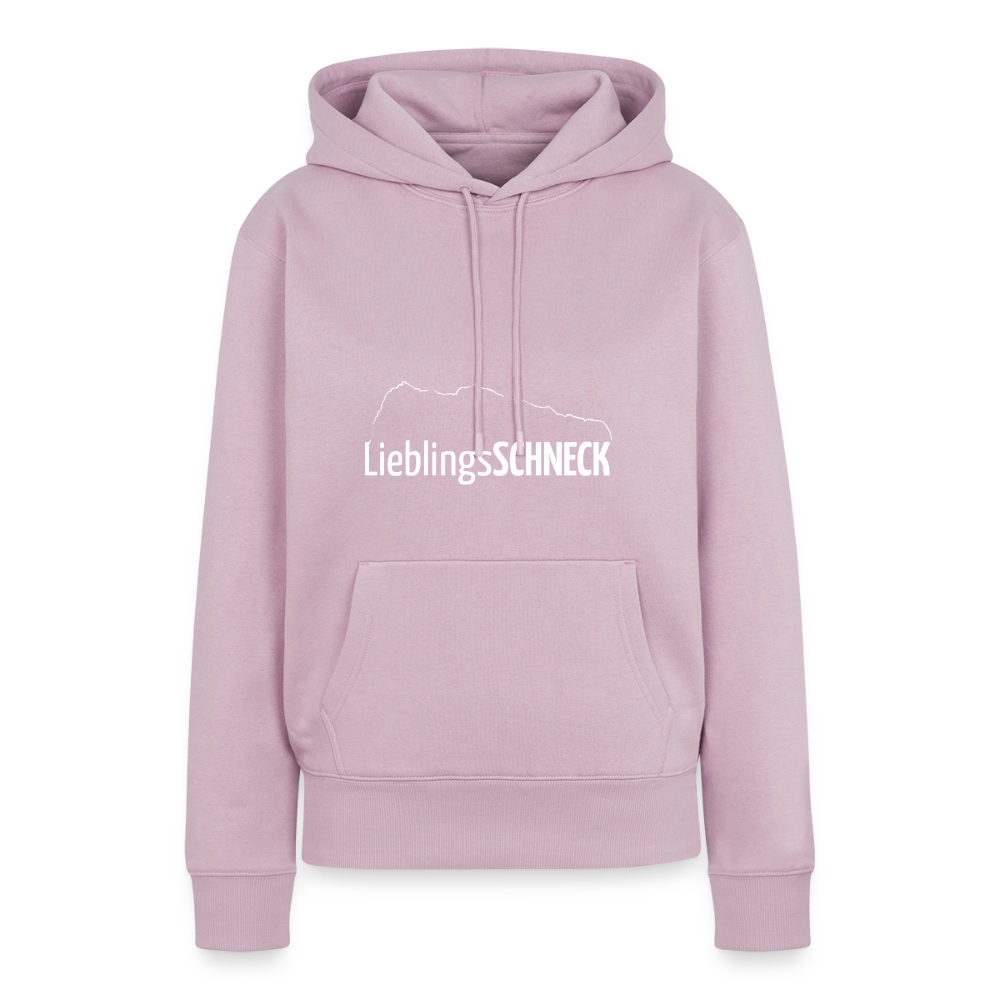 Frauen Premium Hoodie | LieblingsSCHNECK - Altrosa