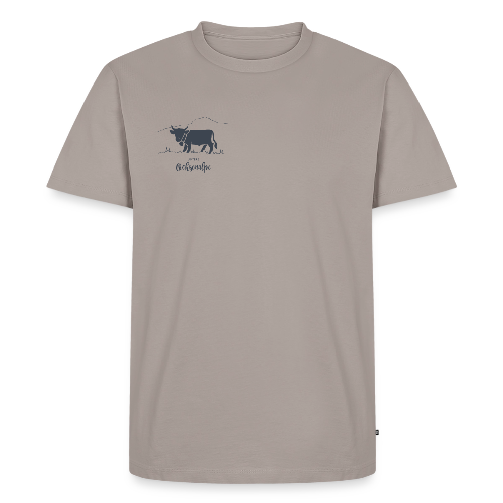 Männer Premium T-Shirt | Untere Ochsenalpe - Taupe