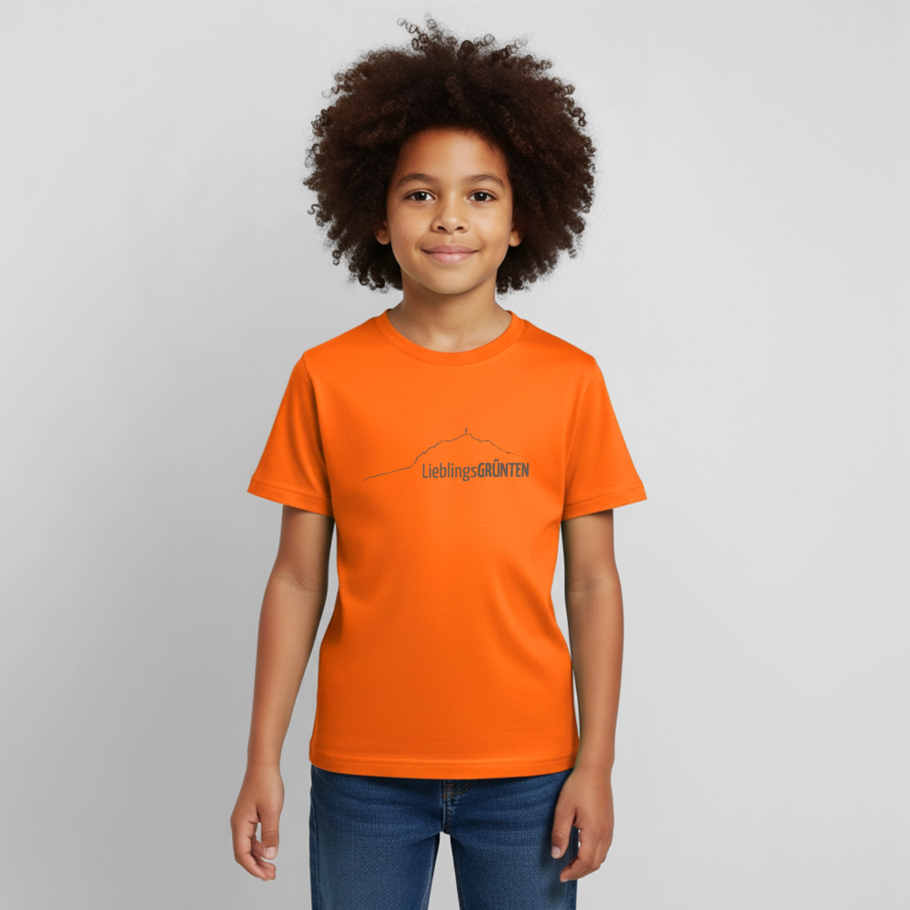 Kinder T-Shirt | LieblingsGRÜNTEN - Orange