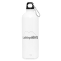 Trinkflasche mit Karabiner 750 ml | LieblingsHÖFATS - Weiß