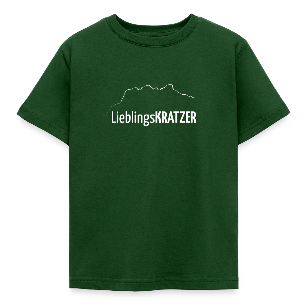 Kinder T-Shirt | LieblingsKRATZER - Forstgrün 