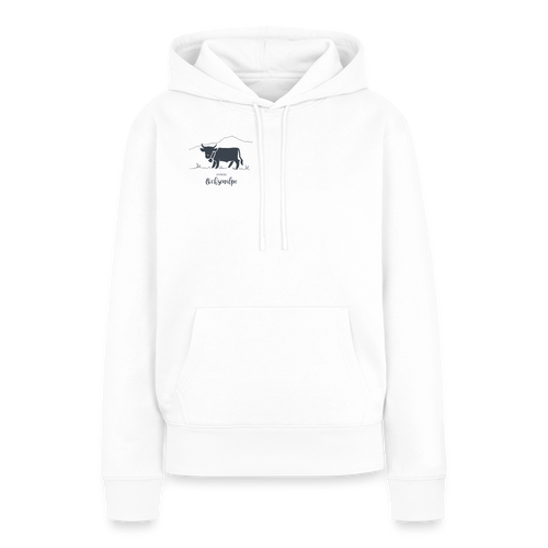 Frauen Premium Hoodie | Untere Ochsenalpe - Weiß