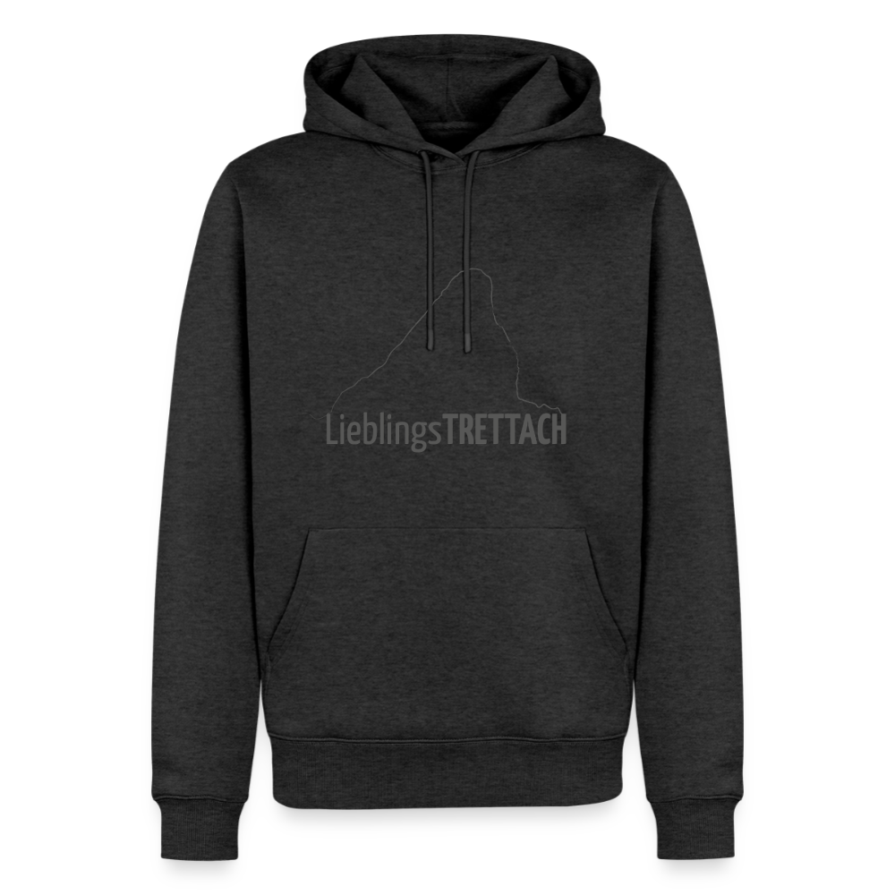 Männer Premium Hoodie | LieblingsTRETTACH - Anthrazit meliert