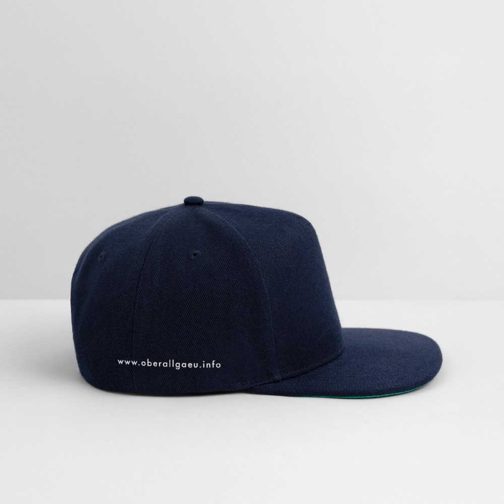 Snapback Cap | Untere Ochsenalpe - Navy/Navy