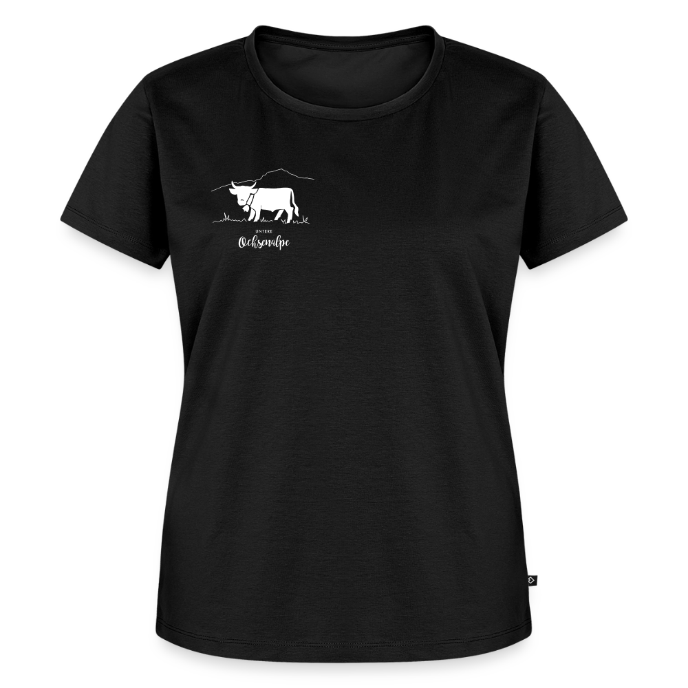 Frauen Premium T-Shirt | Untere Ochsenalpe - Schwarz