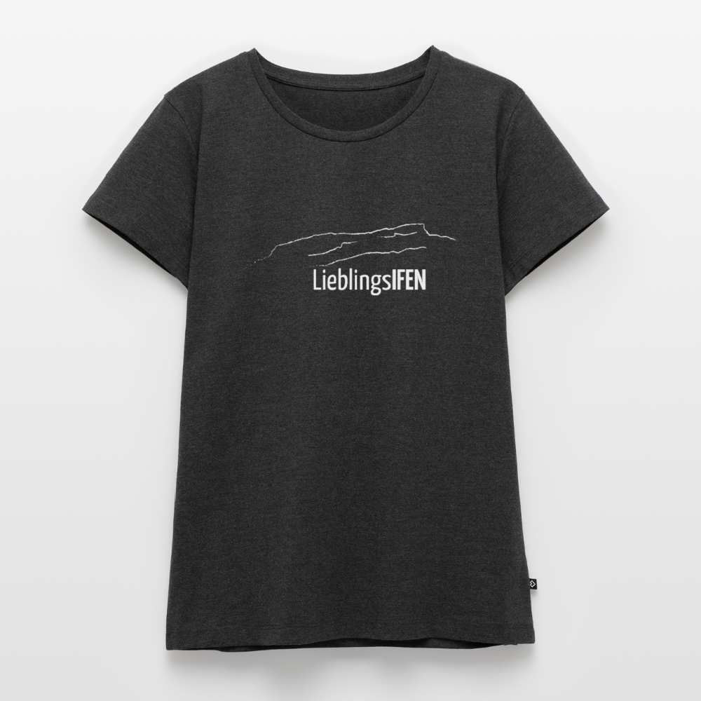 Frauen Premium T-Shirt | LieblingsIFEN - Anthrazit meliert