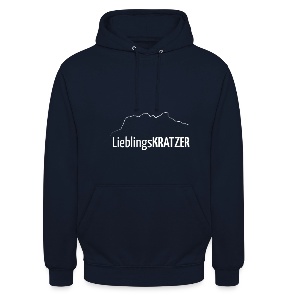 Unisex Hoodie | LieblingsKRATZER - Navy