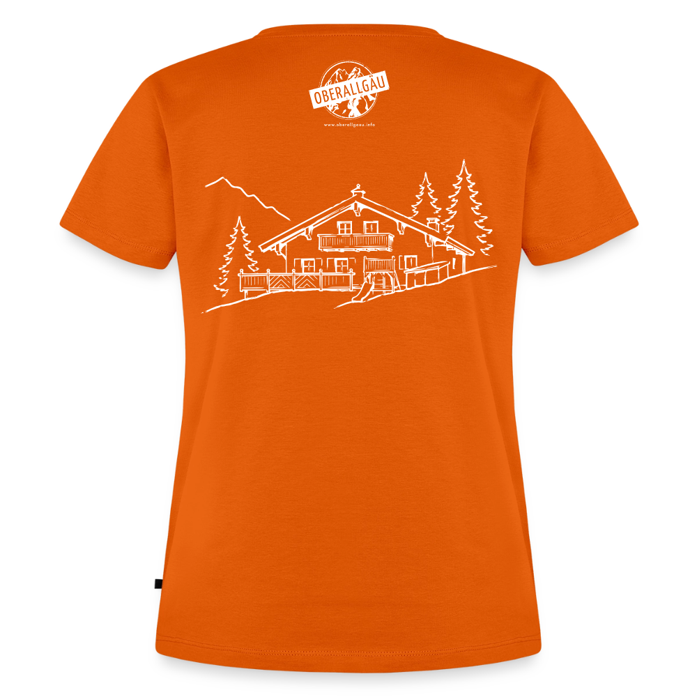 Frauen Premium T-Shirt | Untere Ochsenalpe - Orange 