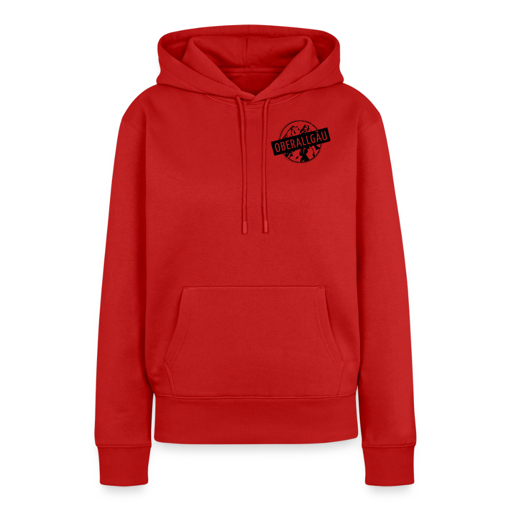 Frauen Premium Hoodie | OBERALLGÄU - Rot