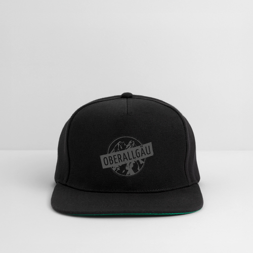 Snapback Cap - Schwarz/Schwarz