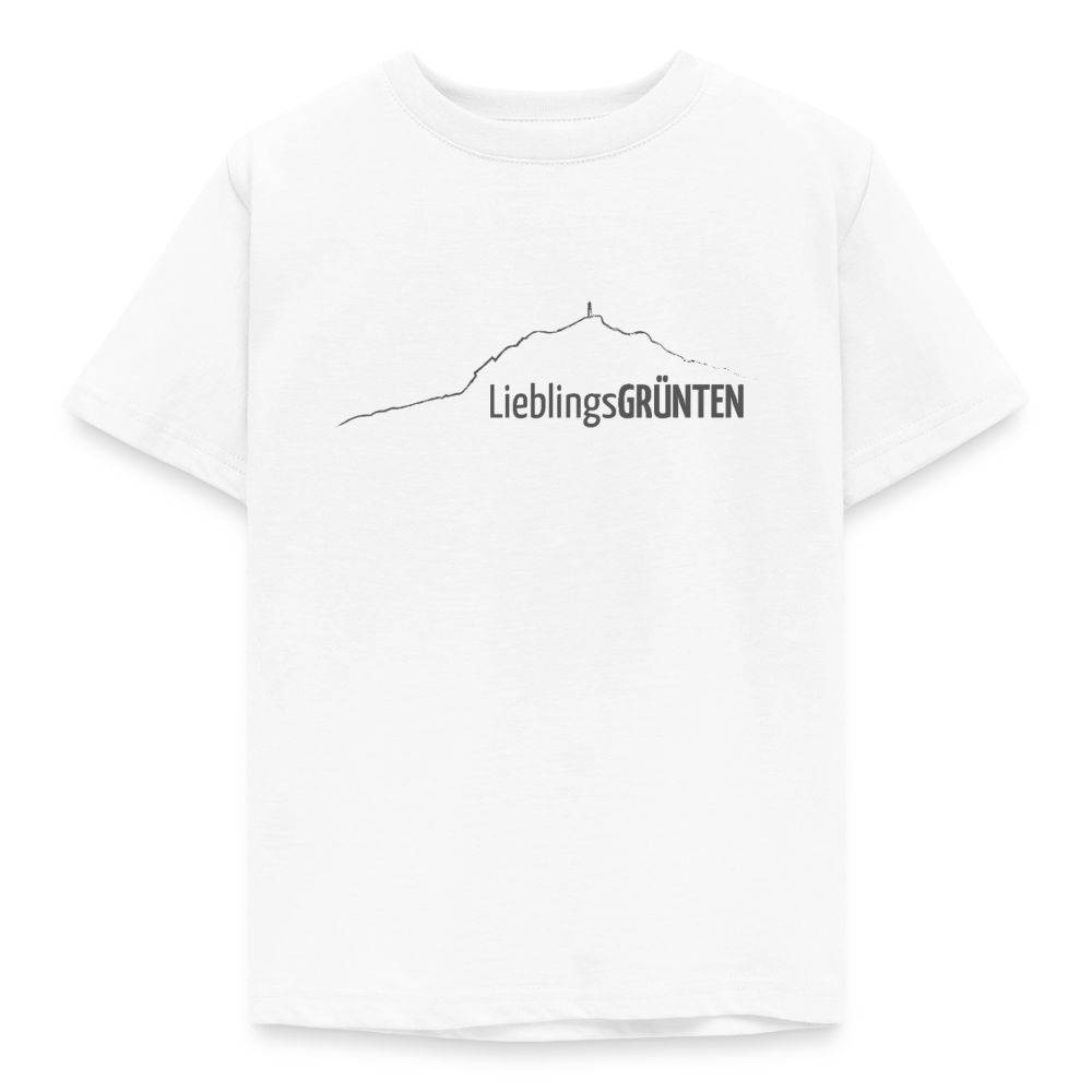 Kinder T-Shirt | LieblingsGRÜNTEN - Weiß