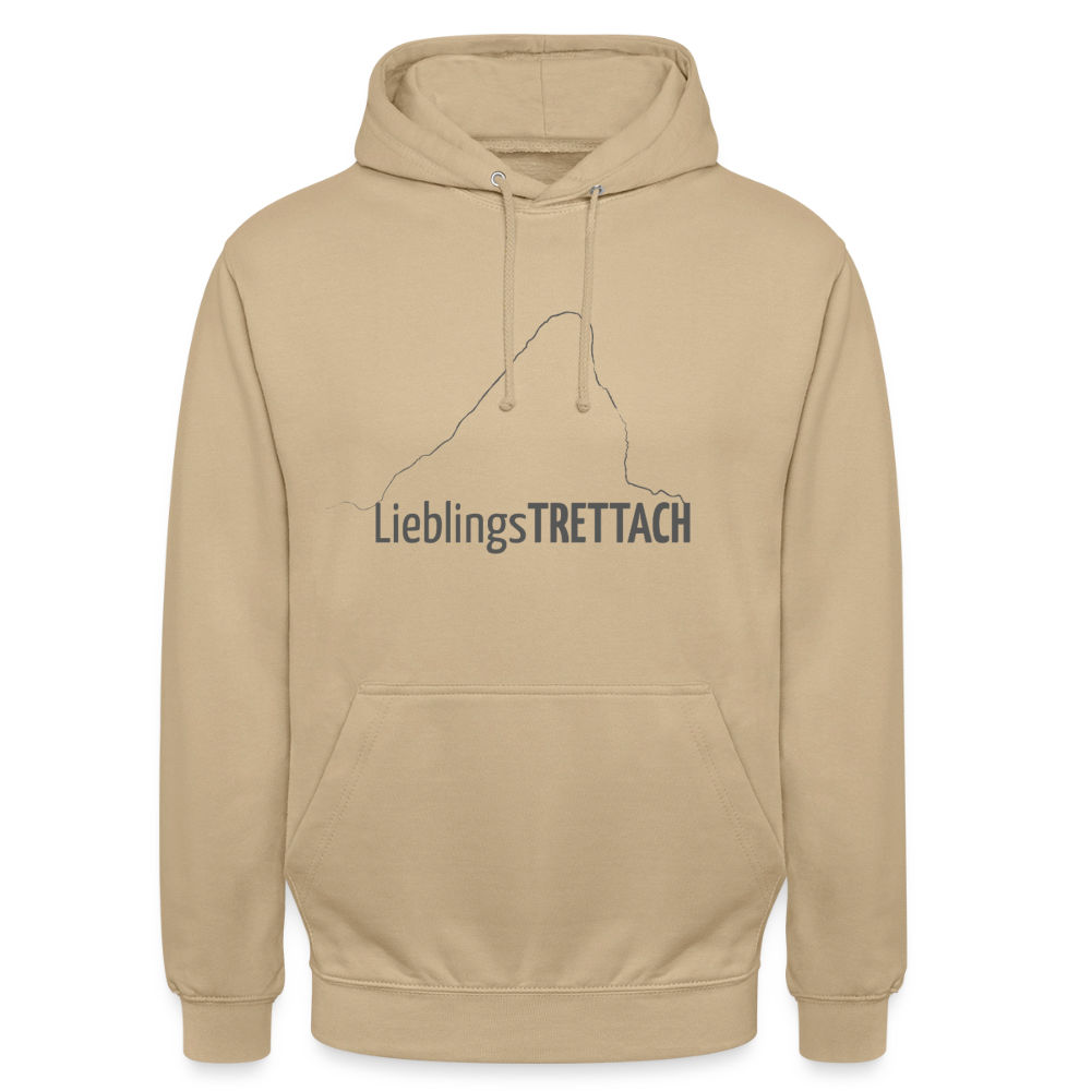 Unisex Hoodie | LieblingsTRETTACH - Beige