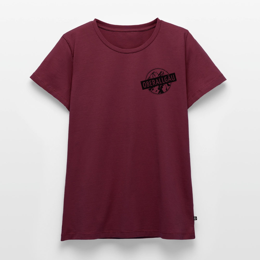 Frauen Premium T-Shirt | OBERALLGÄU - Burgunderrot