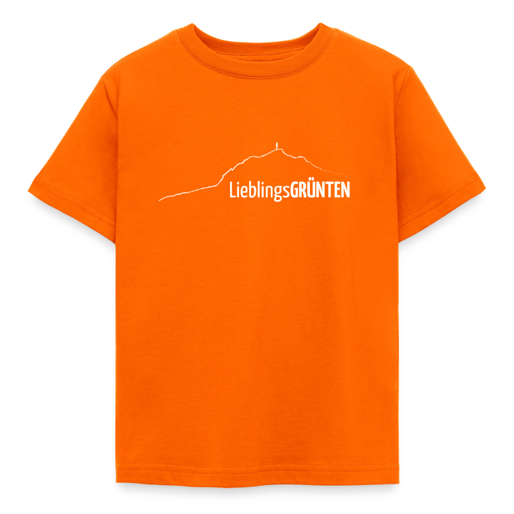 Kinder T-Shirt | LieblingsGRÜNTEN - Orange