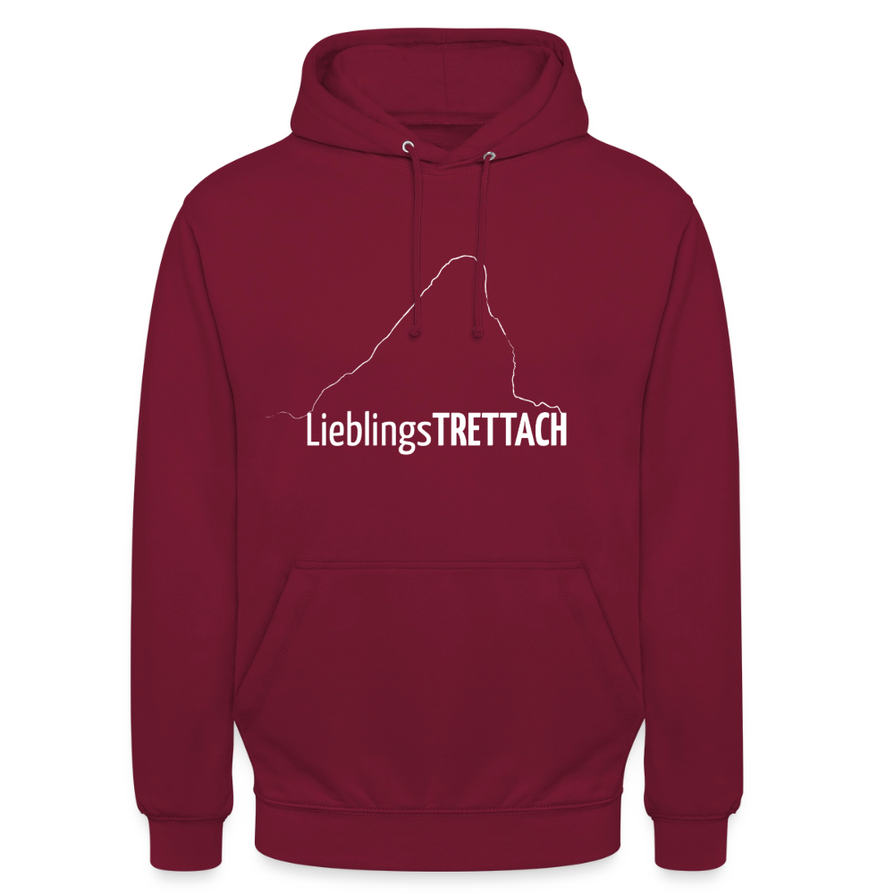 Unisex Hoodie | LieblingsTRETTACH - Bordeaux