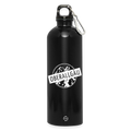 Trinkflasche mit Karabiner 750 ml | OBERALLGÄU - Schwarz