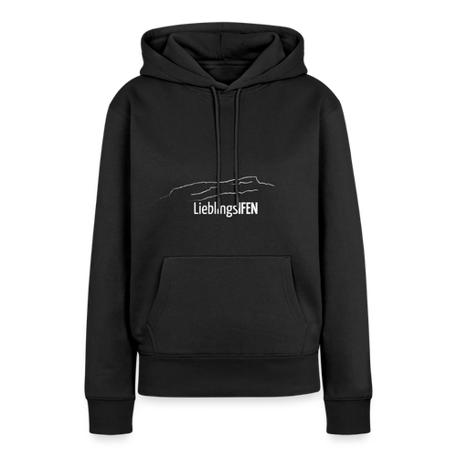 Frauen Premium Hoodie | LieblingsIFEN - Schwarz