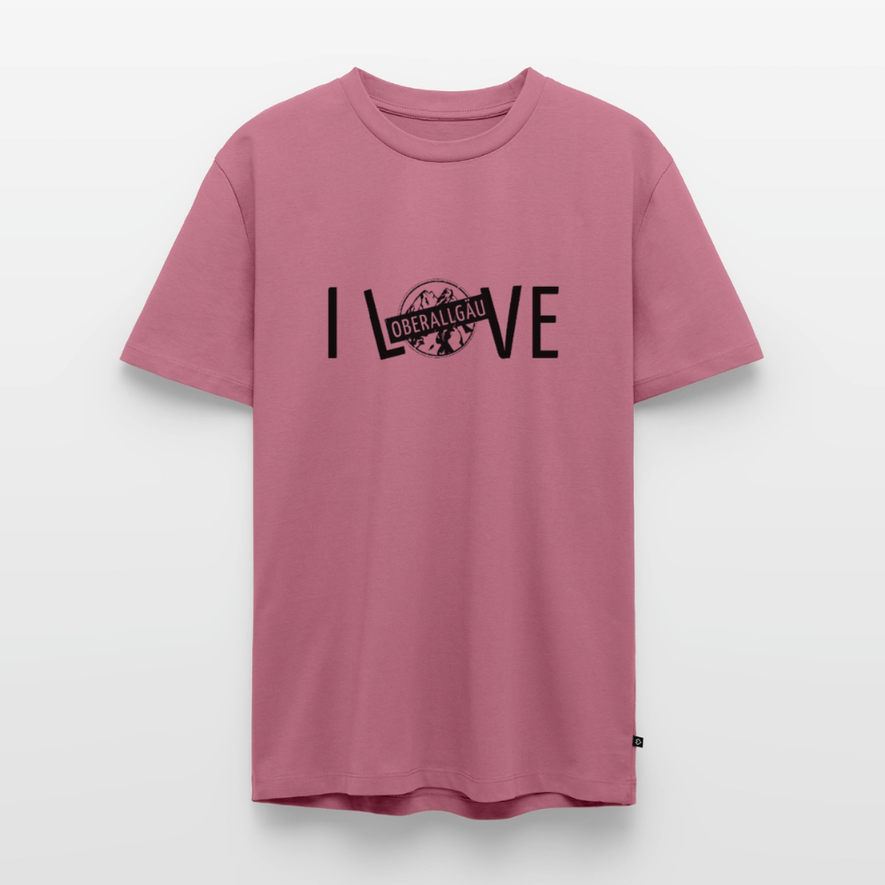 Männer Premium T-Shirt | I LOVE - Mauve