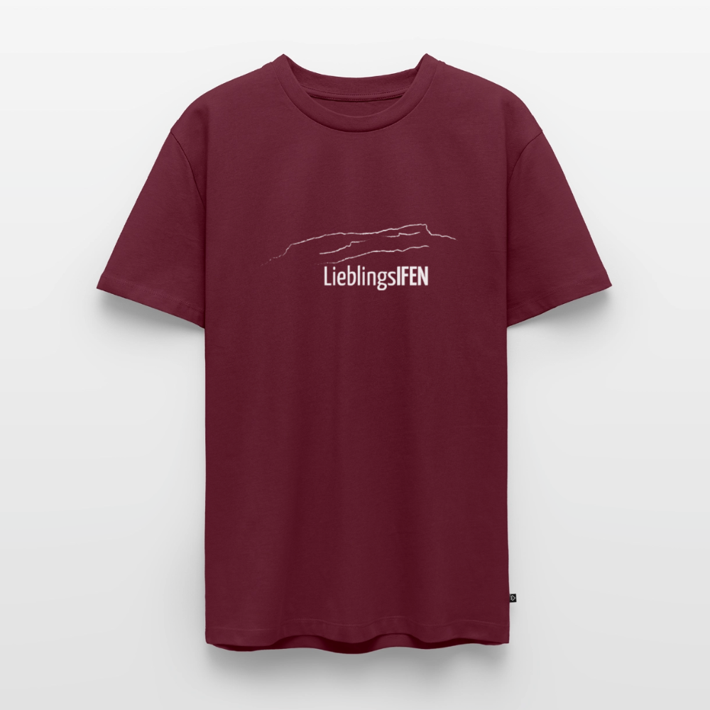 Männer Premium T-Shirt | LieblingsIFEN - Burgunderrot