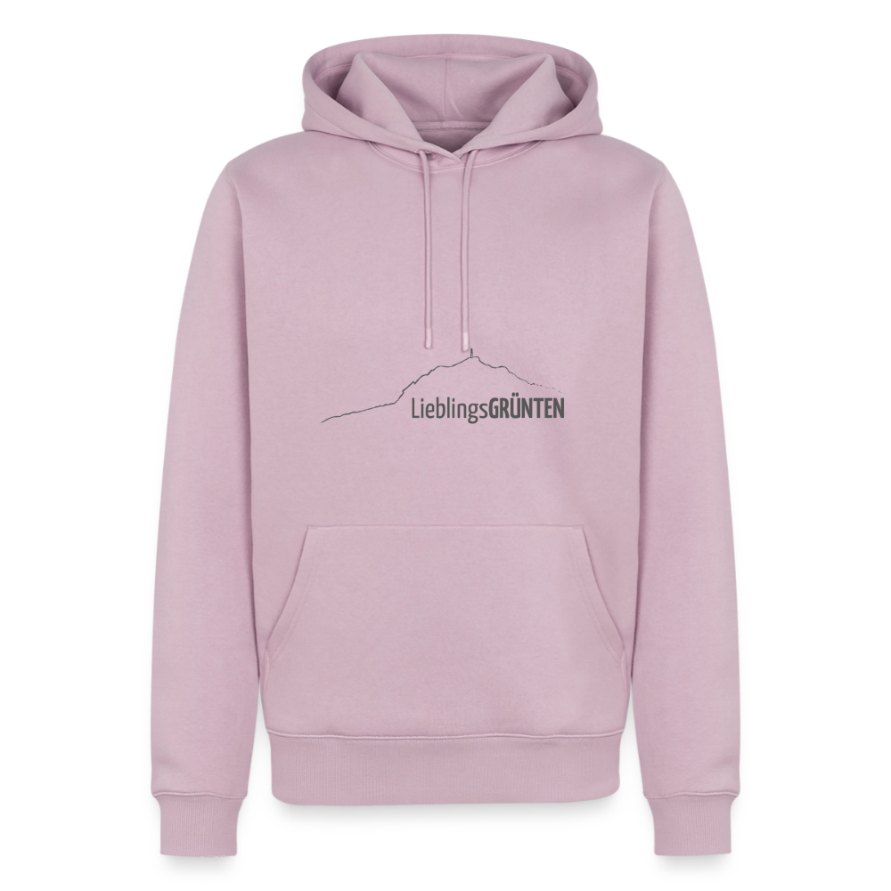 Männer Premium Hoodie | LieblingsGRÜNTEN - Altrosa