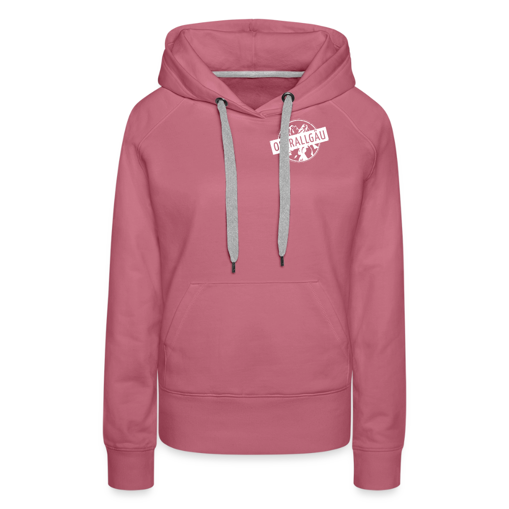 Frauen Premium Hoodie | OBERALLGÄU - Malve