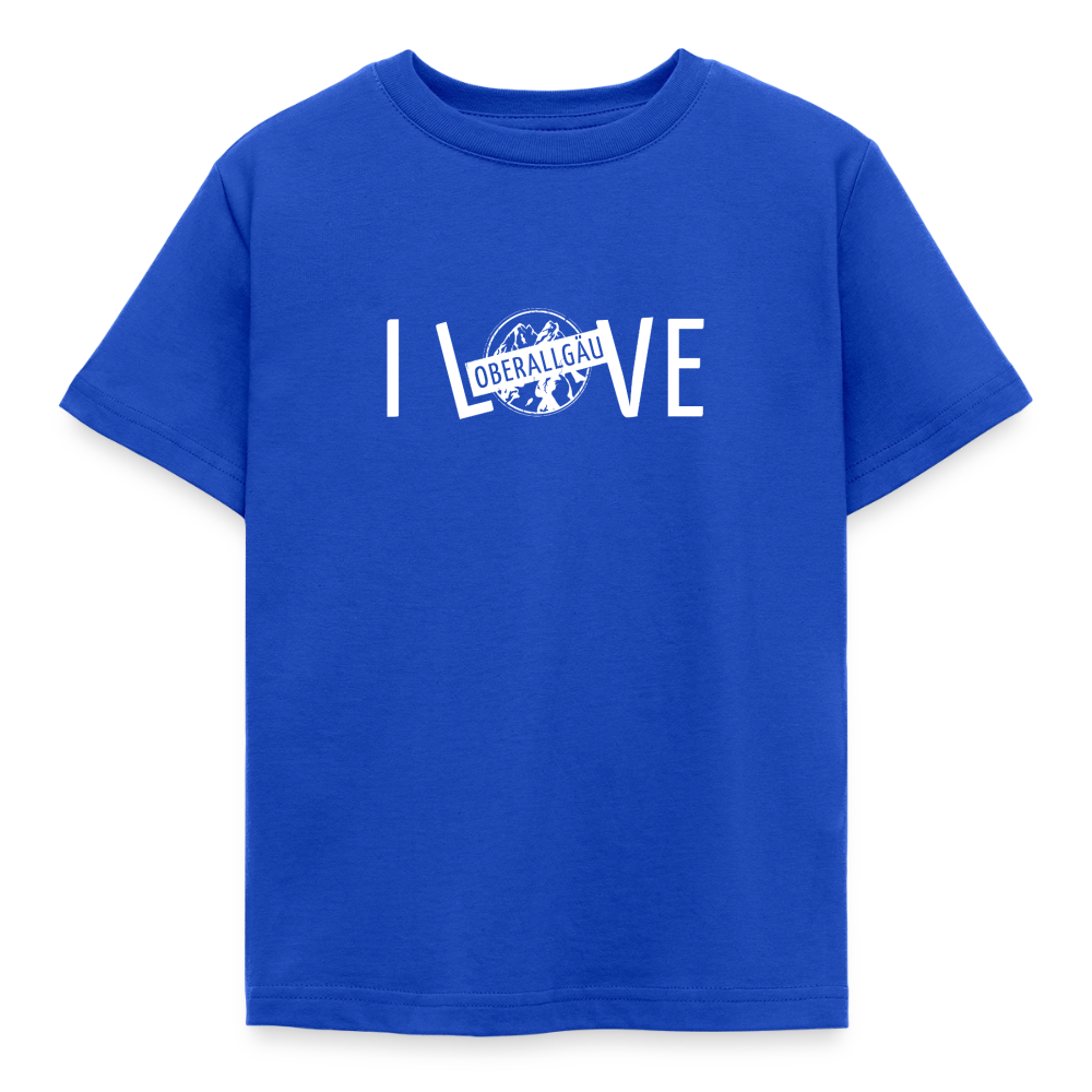 Kinder T-Shirt | I LOVE - Royalblau