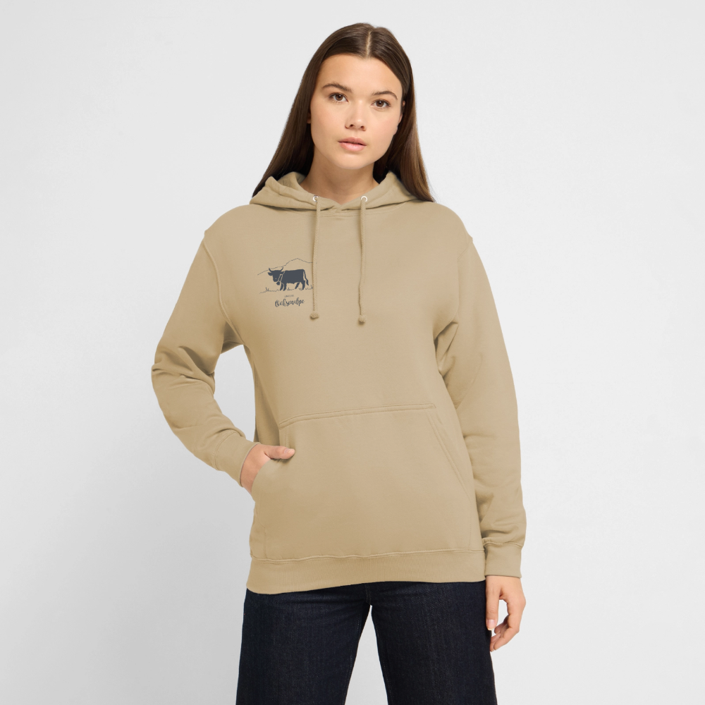 Unisex Hoodie | Untere Ochsenalpe - Beige