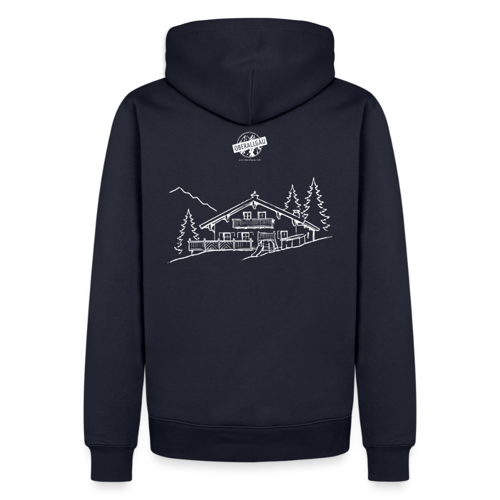 Männer Premium Hoodie | Untere Ochsenalpe - Navy
