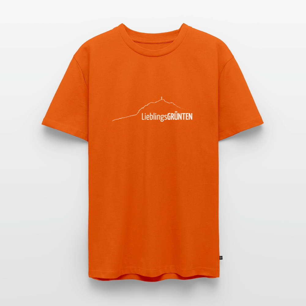 Männer Premium T-Shirt | LieblingsGRÜNTEN - Orange 