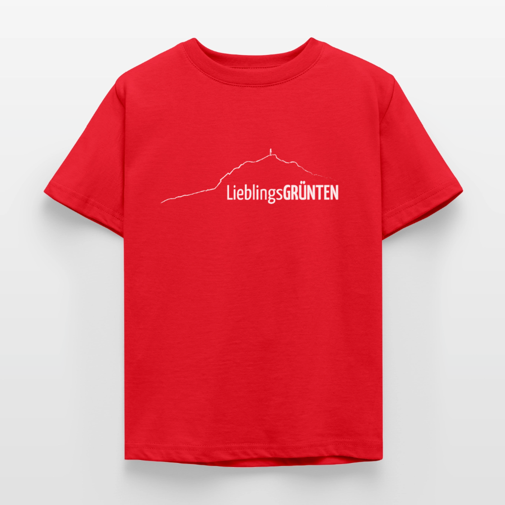 Kinder T-Shirt | LieblingsGRÜNTEN - Rot