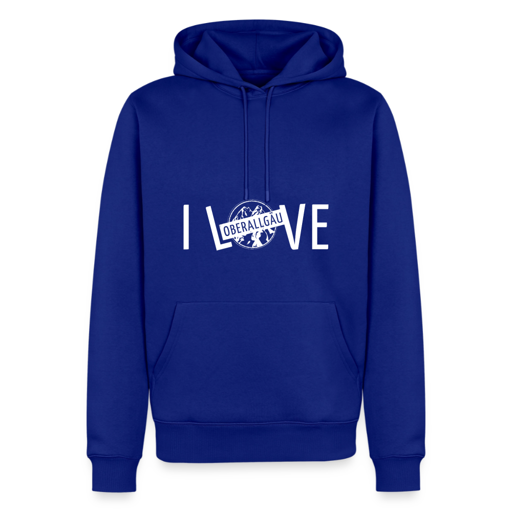 Männer Premium Hoodie | I LOVE - Royalblau