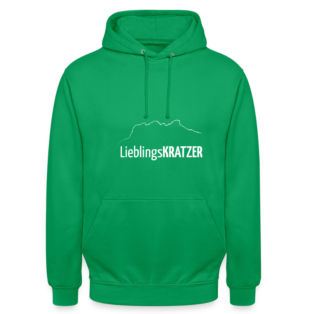 Unisex Hoodie | LieblingsKRATZER - Kelly Green