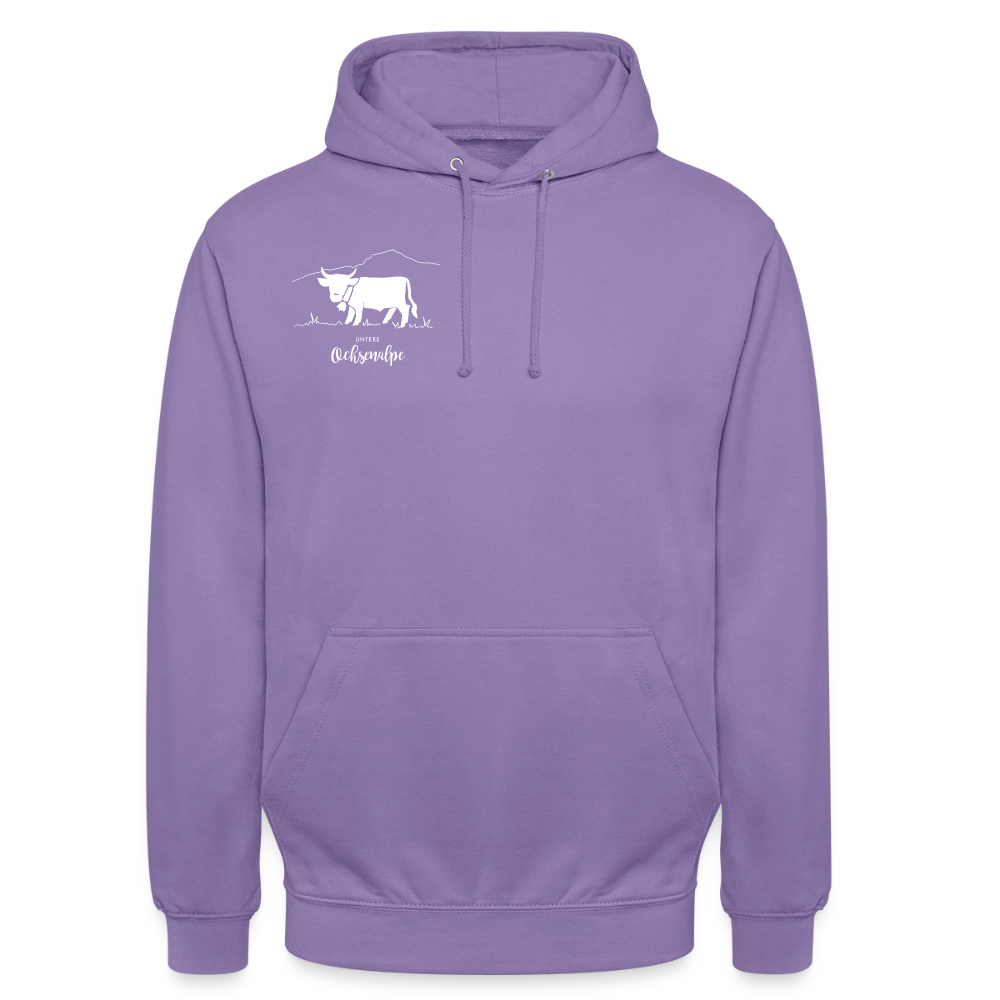 Unisex Hoodie | Untere Ochsenalpe - Lavendel