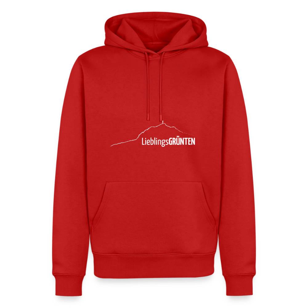 Männer Premium Hoodie | LieblingsGRÜNTEN - Rot