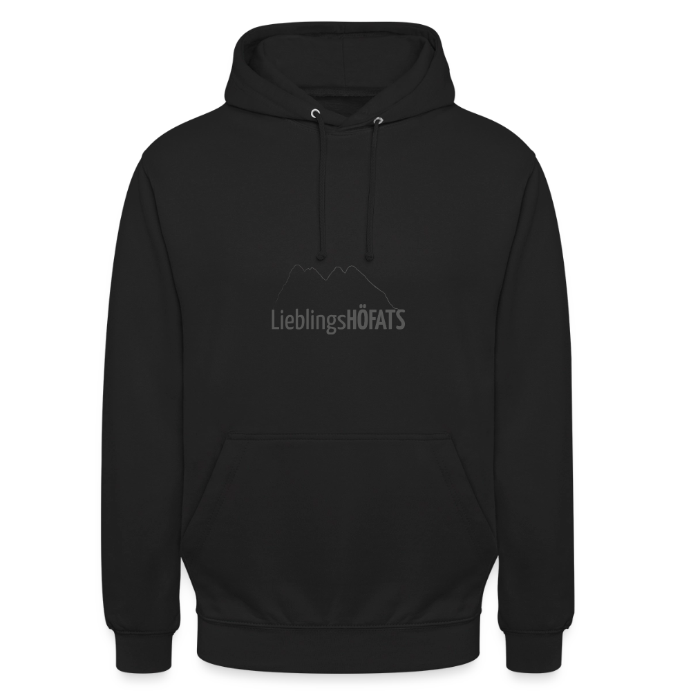 Unisex Hoodie | LieblingsHÖFATS - Schwarz