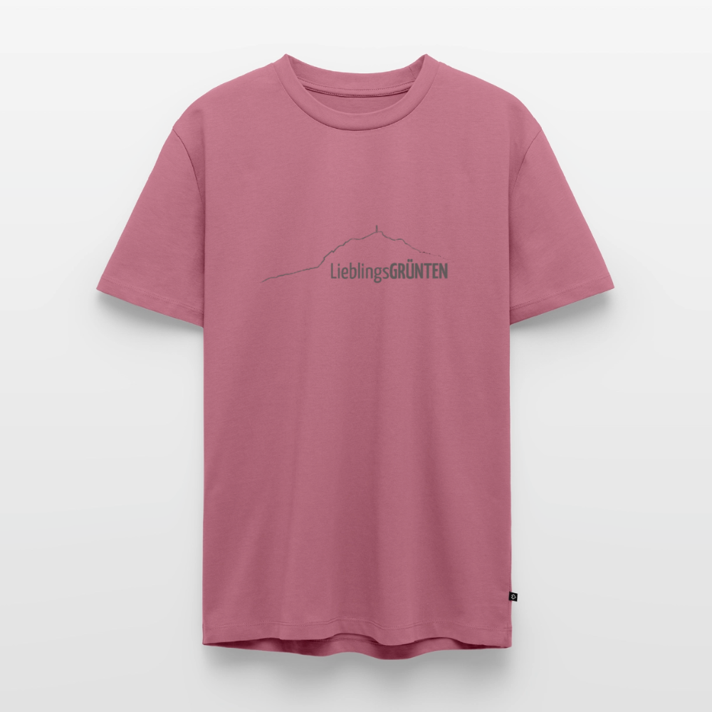 Männer Premium T-Shirt | LieblingsGRÜNTEN - Mauve