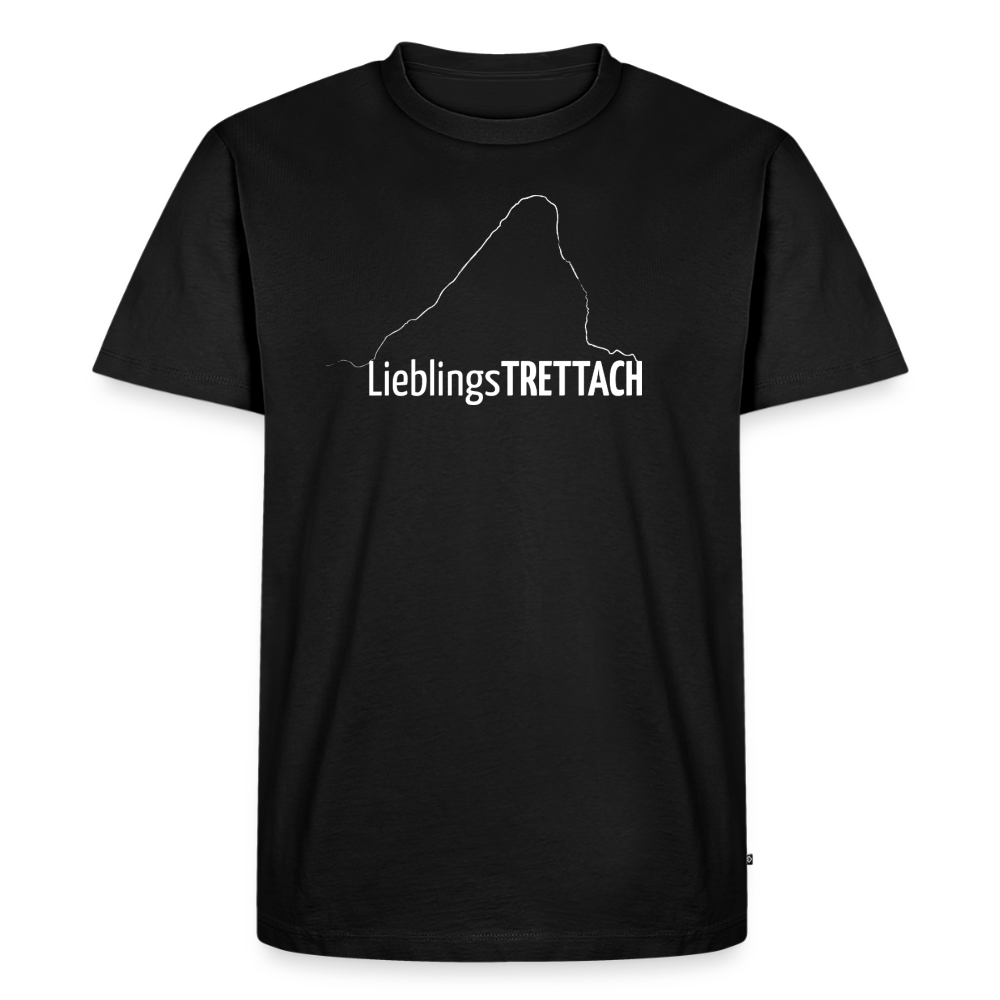 Männer Premium T-Shirt | LieblingsTRETTACH - Schwarz