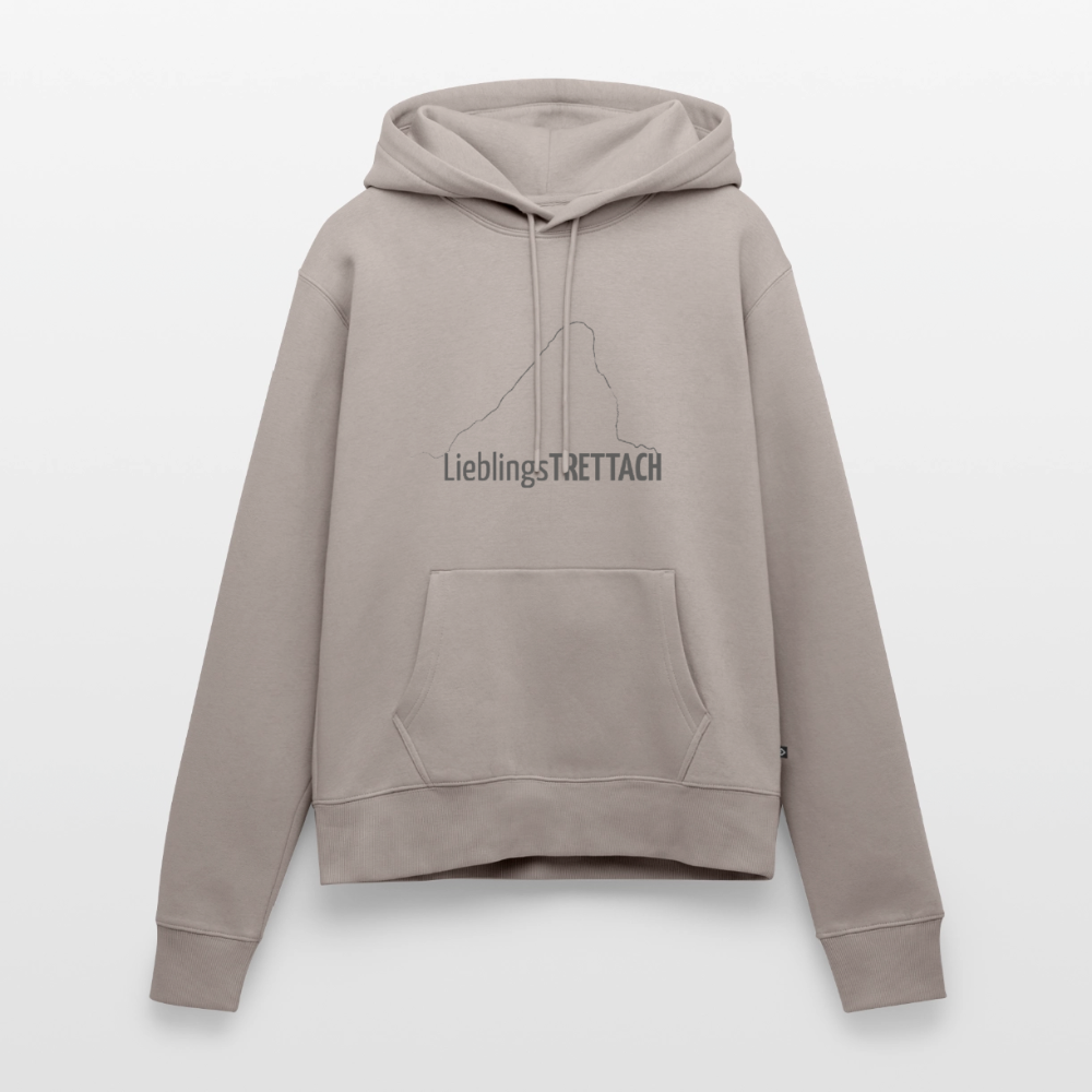 Frauen Premium Hoodie | LieblingsTRETTACH - Taupe