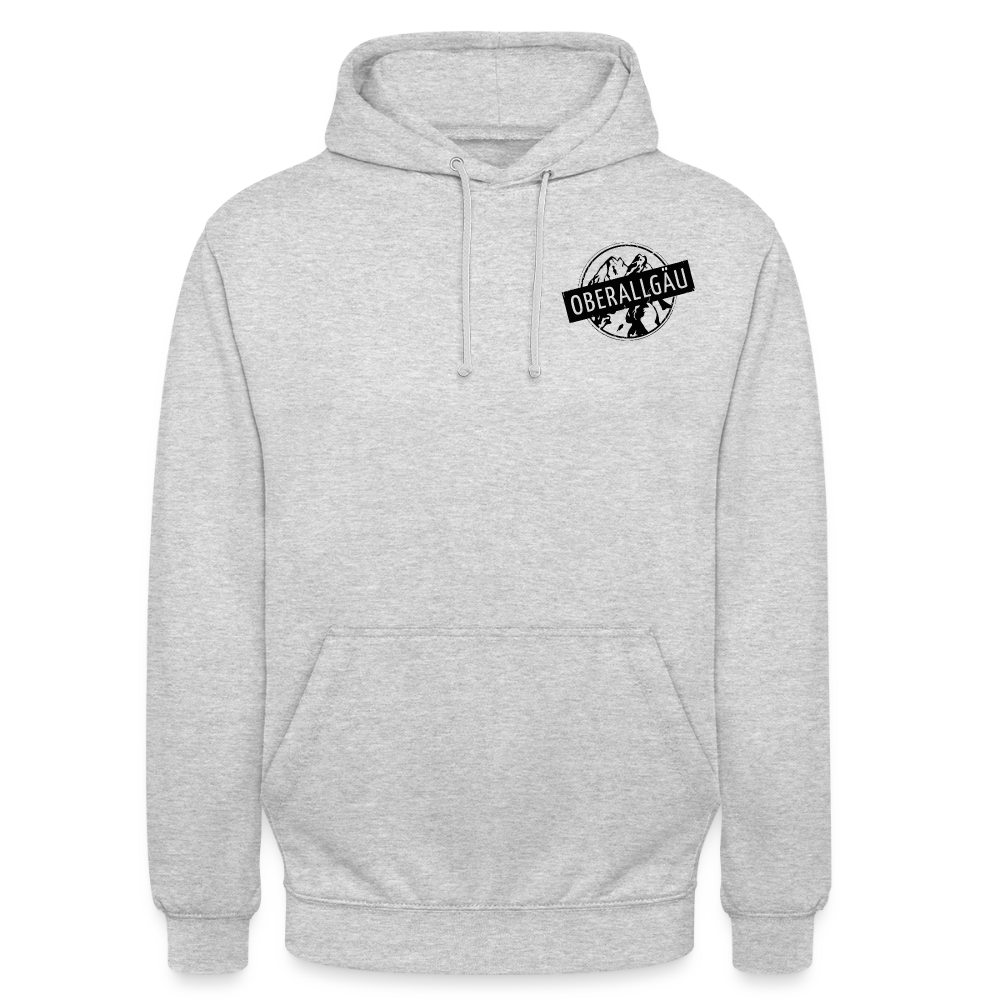 Unisex Hoodie | OBERALLGÄU - Hellgrau meliert