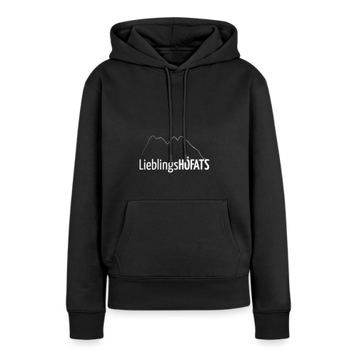 Frauen Premium Hoodie | LieblingsHÖFATS - Schwarz