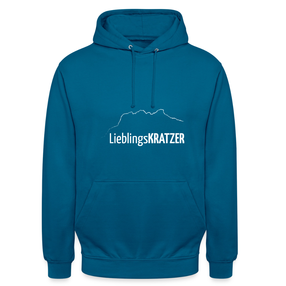 Unisex Hoodie | LieblingsKRATZER - Tiefseeblau 