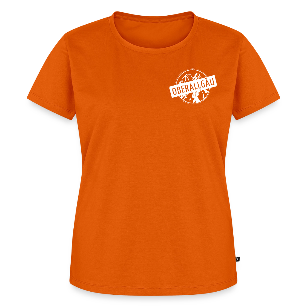 Frauen Premium T-Shirt | OBERALLGÄU - Orange 