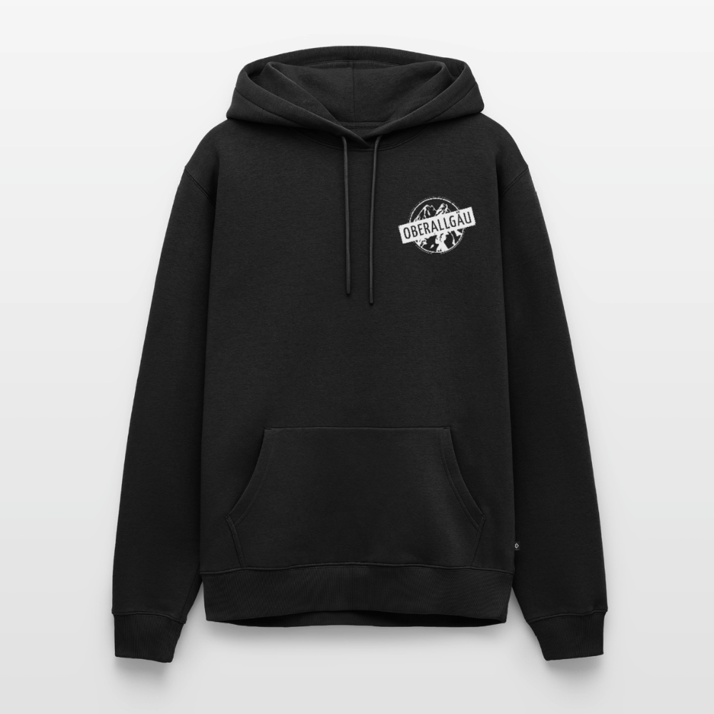 Männer Premium Hoodie | OBERALLGÄU - Schwarz