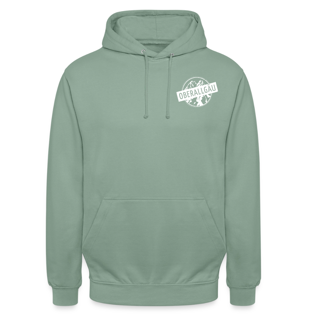 Unisex Hoodie | OBERALLGÄU - Graugrün