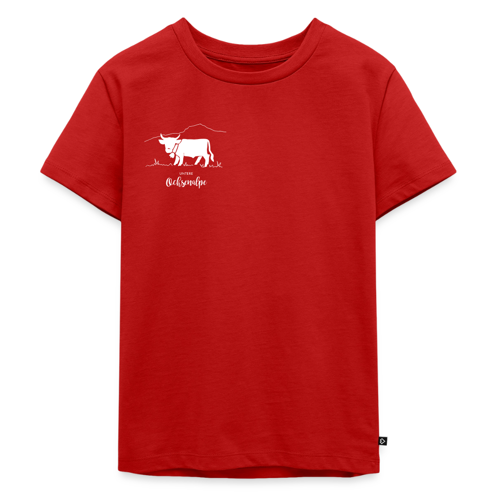 Kinder Premium T-Shirt | Untere Ochsenalpe - Rot