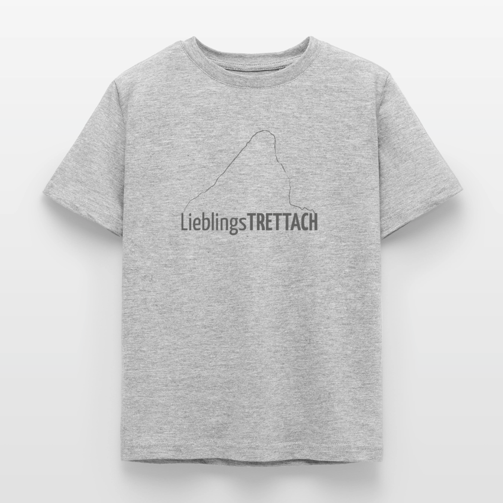 Kinder T-Shirt | LieblingsTRETTACH - Grau meliert