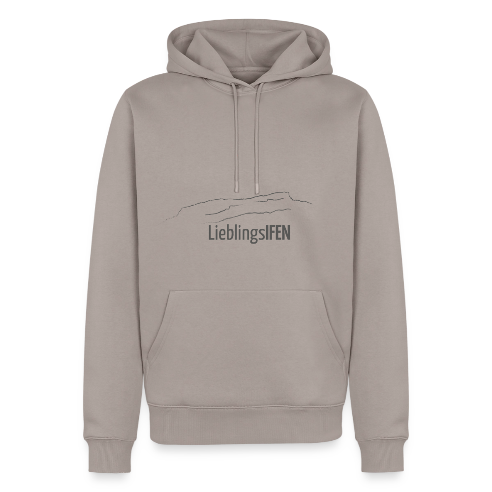 Männer Premium Hoodie | LieblingsIFEN - Taupe